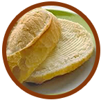 pão com manteiga